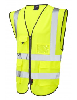 Leo Lynton Superior Class 2 Waistcoat - Yellow Clothing